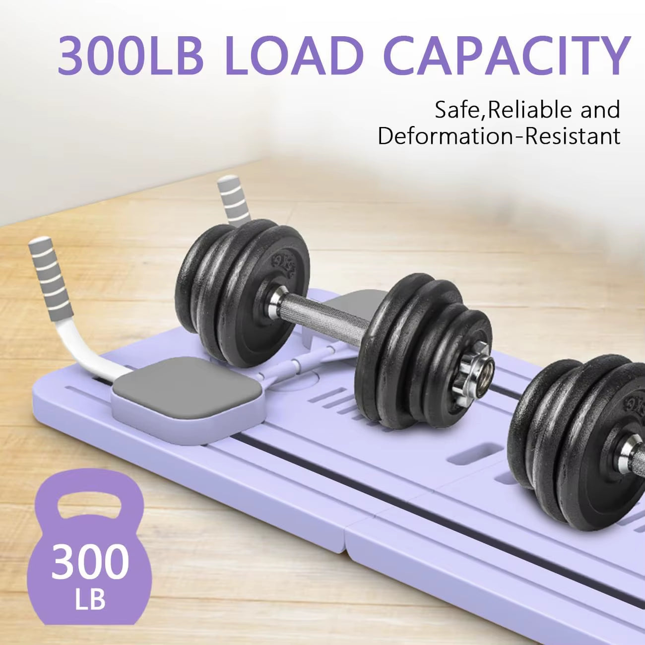 6 in 1 Multifunctional Fitness Board Exercise Pilates Board Push-Up Stand Set Fitness and Muscle Training Device Yoga Workout