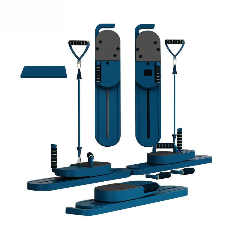 Durable and Portable Multi-Function Pilates Reformer Board Foldable for All Body Workout for Pilates Studios