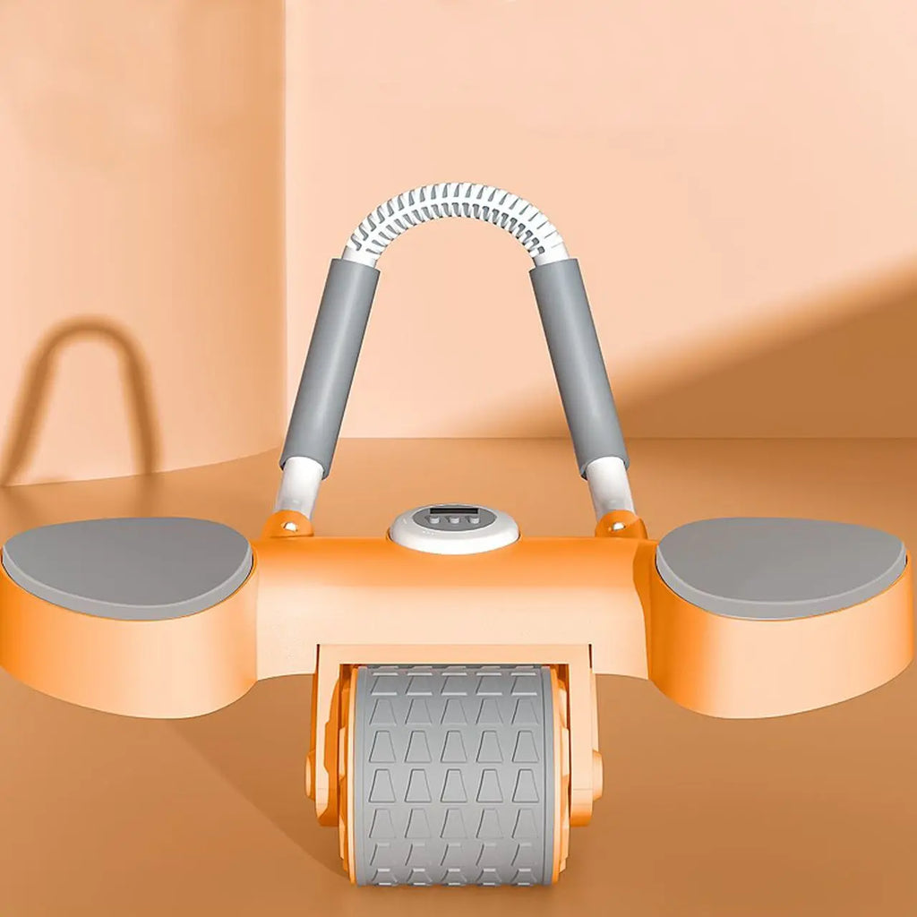 Automatic Rebound Ab Abdominal Exercise Roller Wheel - Core Strength Trainer, Ab Workout Equipment, Dual Wheel Design, Fitness Home Gym Exercise Tool for Abs, Core Ab Roller