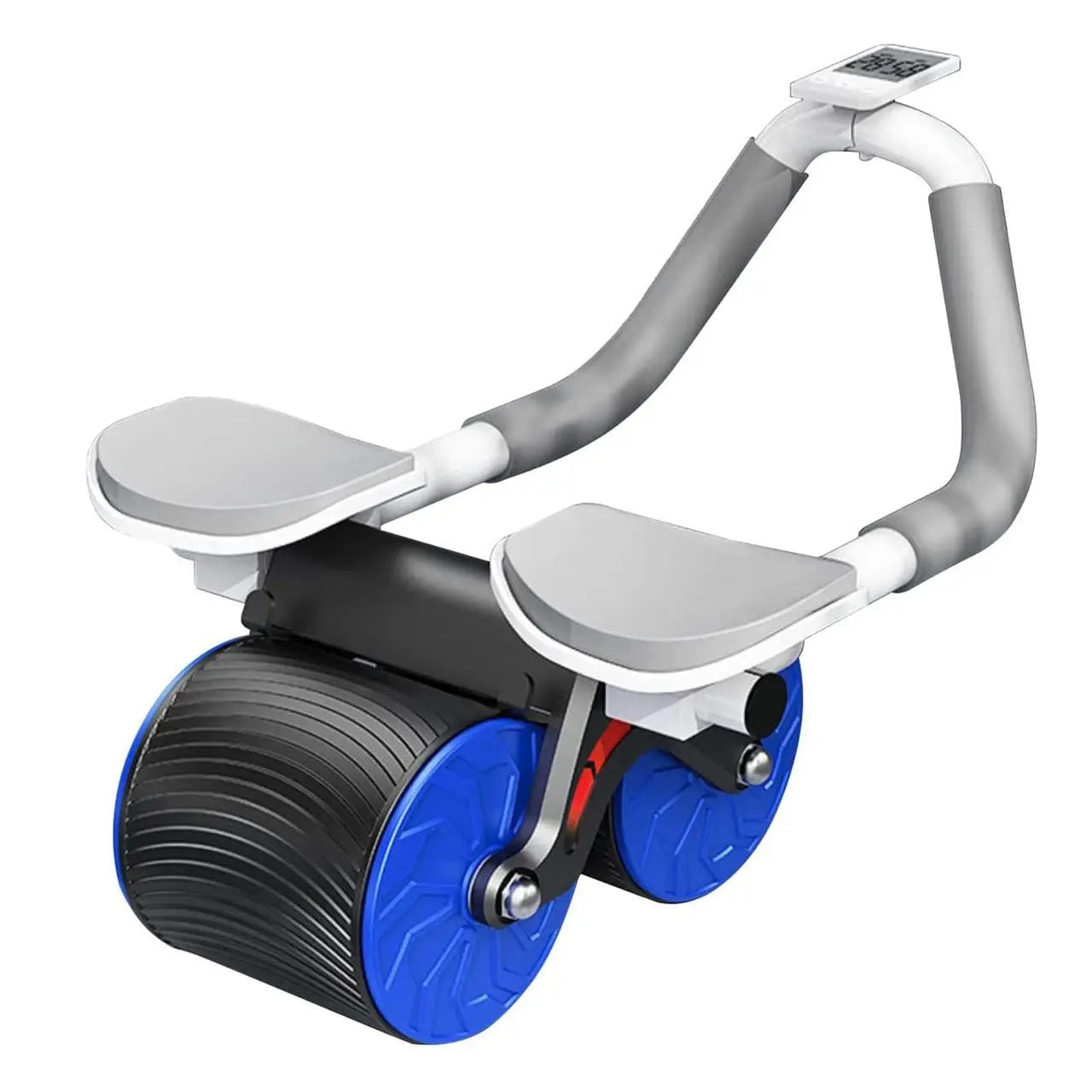 Automatic Rebound Ab Abdominal Exercise Roller Wheel - Core Strength Trainer, Ab Workout Equipment, Dual Wheel Design, Fitness Home Gym Exercise Tool for Abs, Core Ab Roller