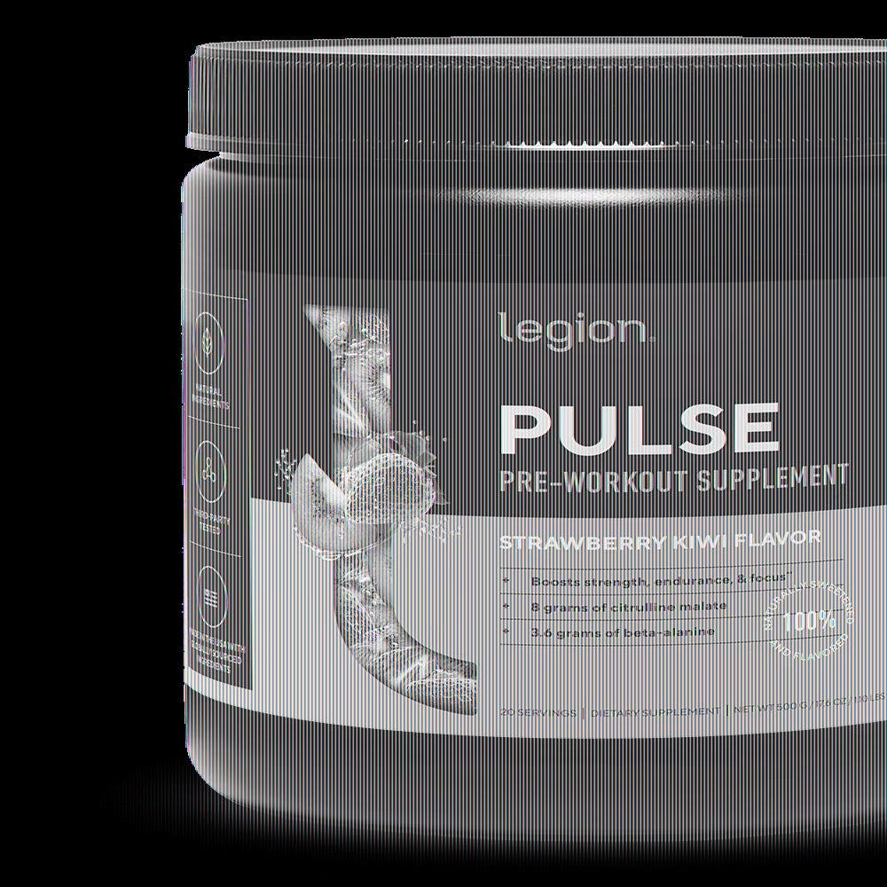 Pulse Pre-Workout Supplement, Pink Lemonade, Naturally Sweetened with No Added Sugar, 350Mg Caffeine, 20 Servings, High Performance Energy & Focus Powder