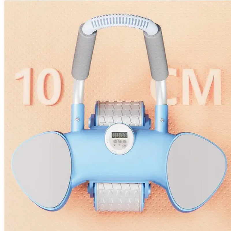 Automatic Rebound Ab Abdominal Exercise Roller Wheel - Core Strength Trainer, Ab Workout Equipment, Dual Wheel Design, Fitness Home Gym Exercise Tool for Abs, Core Ab Roller