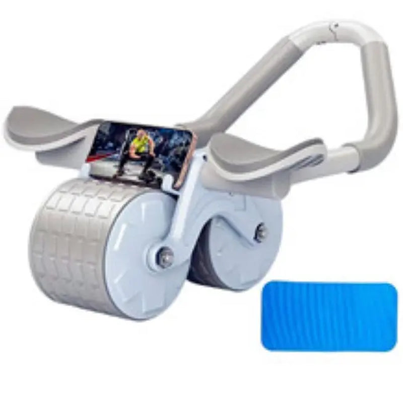 Automatic Rebound Ab Abdominal Exercise Roller Wheel - Core Strength Trainer, Ab Workout Equipment, Dual Wheel Design, Fitness Home Gym Exercise Tool for Abs, Core Ab Roller
