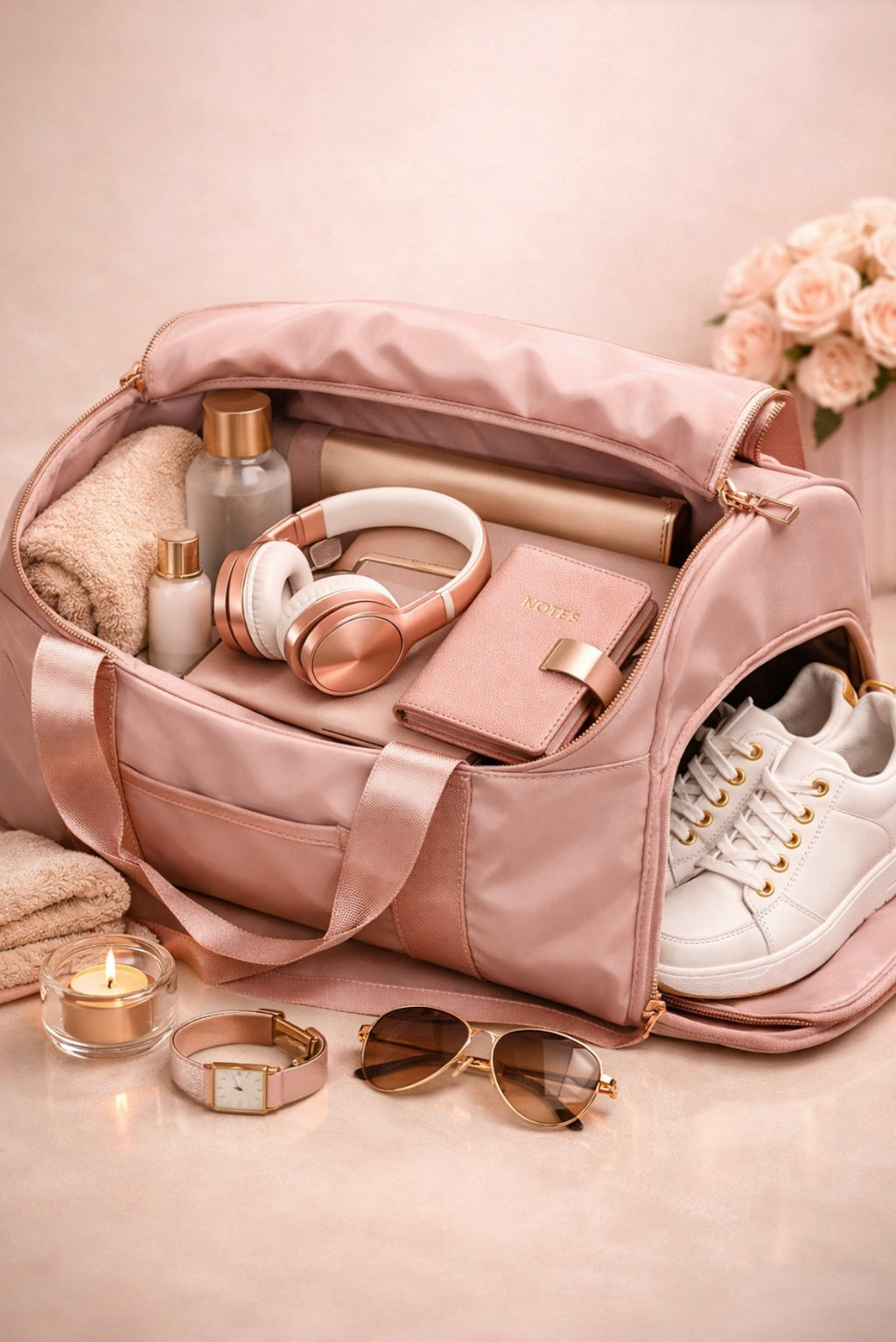 Luxe Movement Gear™
 Signature Weekend Duffel