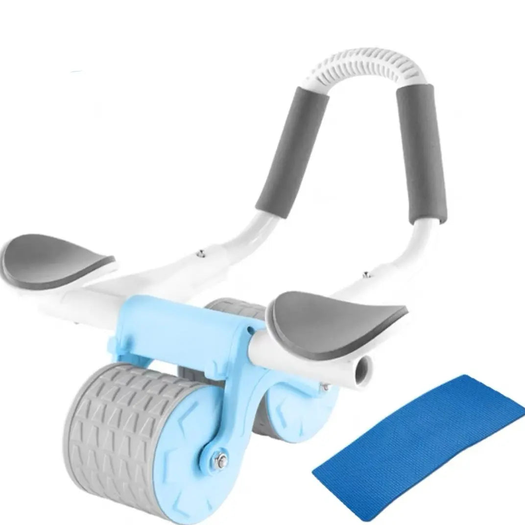 Automatic Rebound Ab Abdominal Exercise Roller Wheel - Core Strength Trainer, Ab Workout Equipment, Dual Wheel Design, Fitness Home Gym Exercise Tool for Abs, Core Ab Roller